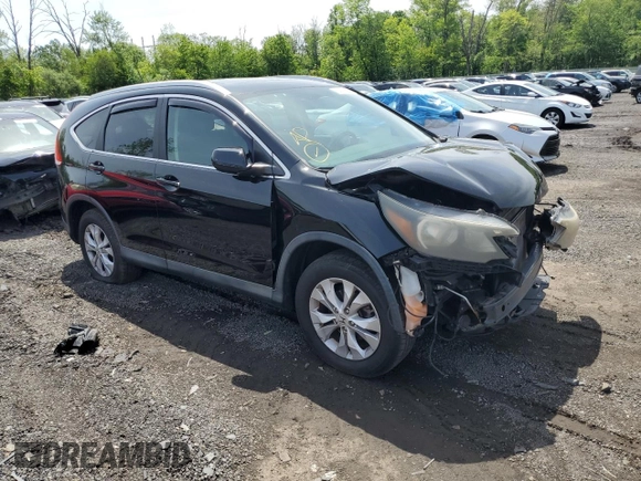 2013 Honda CR-V EX-L z VIN 2HKRM4H76DH693993, wystawiony jako Copart lot #58356595 z przebiegiem 150 925 mil mil oraz Szkody całkowita. Historia ofert i sprzedaży dostępna na DreamBid. Obrazek 4.