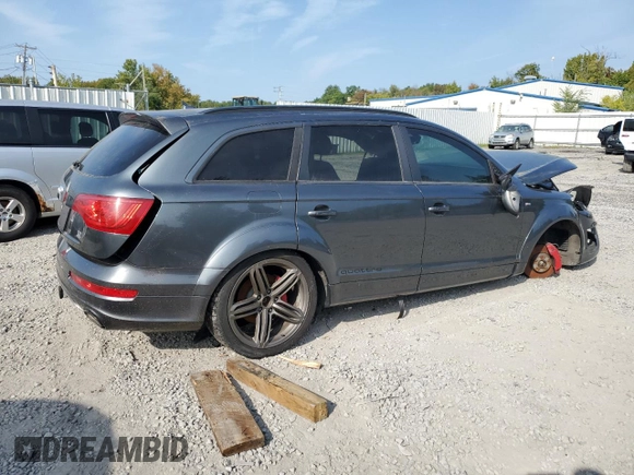 2015 Audi Q7 3.0L TDI Prestige with VIN WA1WMAFE0FD033213, listed as a Copart auction lot 71617244 with 0 mi miles and Salvage Title. Bid and sale history available at carsss.com. Image 3.