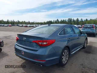 2017 Hyundai Sonata Sport with VIN 5NPE34AF9HH504276, listed as a IAAI auction lot 42222535 with 127,362 mi miles and . Bid and sale history available at DreamBid. Image 4.
