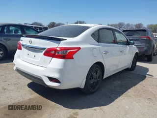2019 Nissan Sentra S with VIN 3N1AB7AP5KY203397, listed as a IAAI auction lot 41783825 with 101,587 mi miles. Bid and sale history available at carsss.com. Image 4.