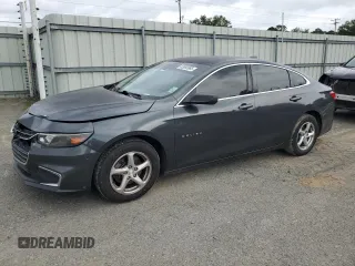 2017 Chevrolet Malibu LS with VIN 1G1ZB5ST5HF102580, listed as a Copart auction lot 53955965 with 190,408 mi miles and Salvage Title. Bid and sale history available at carsss.com. Image 1.