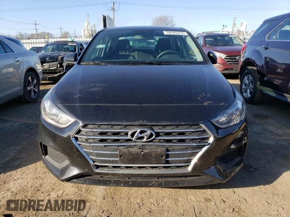 2021 Hyundai Accent SE with VIN 3KPC24A60ME144548, listed as a Copart auction lot 78765313 with 32,887 mi miles. Bid and sale history available at carsss.com. Image 5.
