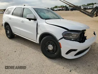 2022 Dodge Durango Special Service with VIN 1C4RDJFG8NC132600, listed as a Copart auction lot 53760455 with 16,186 mi miles and Salvage Title. Bid and sale history available at carsss.com. Image 4.