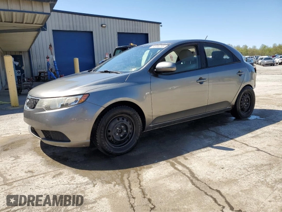 2011 Kia Forte EX with VIN KNAFU4A26B5380941, listed as a Copart auction lot 54858255 with 130,136 mi miles and Salvage Title. Bid and sale history available at carsss.com. Image 1.