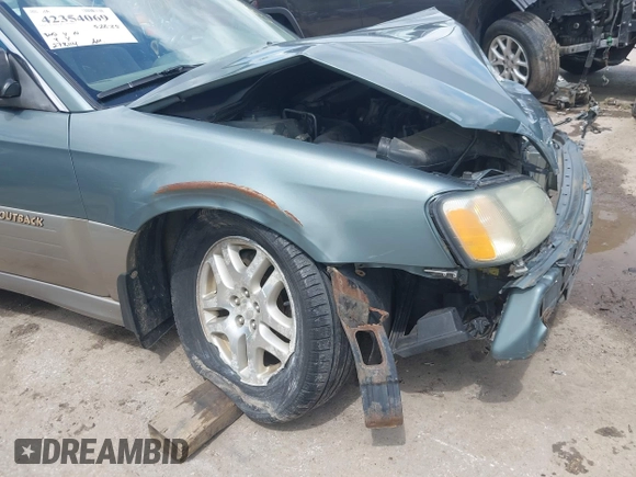 2002 Subaru Legacy Outback with VIN 4S3BH675427662602, listed as a IAAI auction lot 42354069 with 278,114 mi miles and . Bid and sale history available at DreamBid. Image 18.