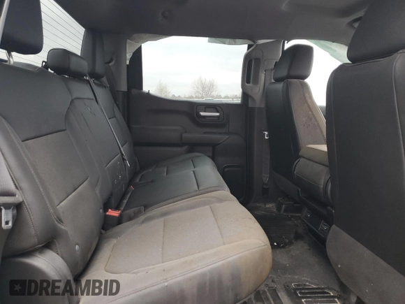 2021 Chevrolet Silverado 1500 Work Truck with VIN 3GCUYAEF8MG353665, listed as a Copart auction lot 45312625 with 17,752 mi miles and Non Repairable. Bid and sale history available at DreamBid. Image 10.