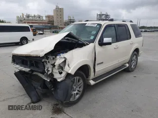 2007 Ford Explorer Limited с VIN 1FMEU65E27UB84356, выставлен на аукционе Copart как лот 51109995 с пробегом 127 185 миль миль и Списание • Salvage title. История ставок и продаж доступна на DreamBid. Изображение 1.