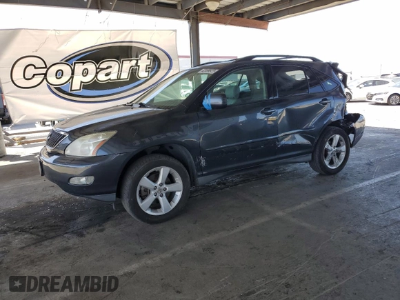 2006 Lexus RX 330 with VIN 2T2HA31U56C109342, listed as a Copart auction lot 62089925 with 134,294 mi miles and Salvage title. Bid and sale history available at DreamBid. Image 1.