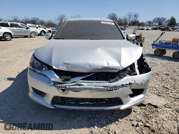 2015 Honda Accord Sedan LX with VIN 1HGCR2F34FA059248, listed as a Copart auction lot 47627735 with 76,779 mi miles and Salvage Title. Bid and sale history available at carsss.com. Image 5.