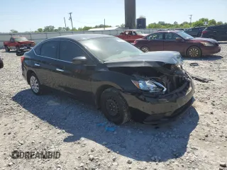 2019 Nissan Sentra S with VIN 3N1AB7AP4KY274574, listed as a Copart auction lot 53271155 with 115,326 mi miles and Salvage Title. Bid and sale history available at DreamBid. Image 4.