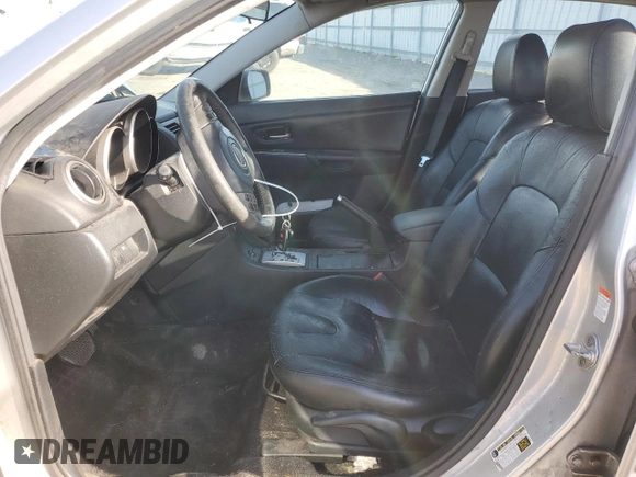 2008 Mazda 3 s GT *Ltd Avail* with VIN JM1BK344381806843, listed as a Copart auction lot 87468284 with 190,144 mi miles and Salvage Title. Bid and sale history available at carsss.com. Image 7.