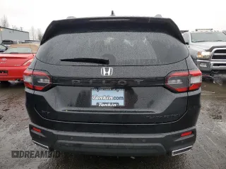2025 Honda Pilot Black Edition with VIN 5FNYG1H93SB065923, listed as a Copart auction lot 84661244 with 205 mi miles and Salvage Title. Bid and sale history available at carsss.com. Image 6.