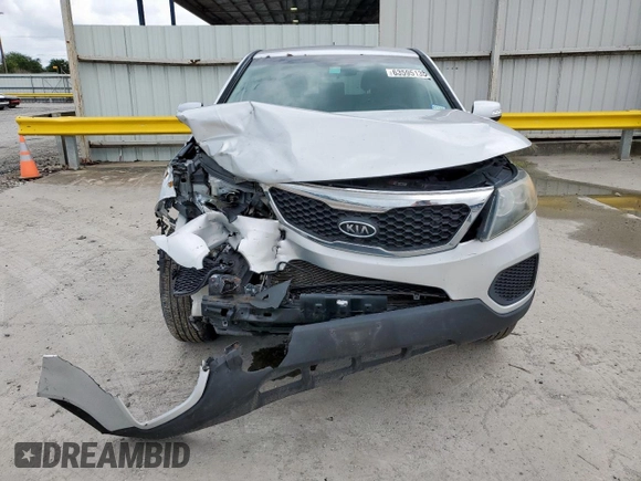 2013 Kia Sorento LX with VIN 5XYKT3A19DG396227, listed as a Copart auction lot 63595135 with 157,268 mi miles and Salvage title. Bid and sale history available at DreamBid. Image 5.