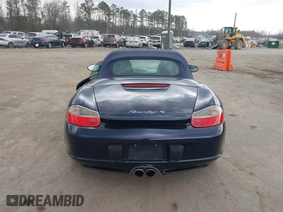 2003 Porsche Boxster S с VIN WP0CB29853U662035, выставлен на аукционе IAAI как лот 41845536 с пробегом 42 026 миль миль и . История ставок и продаж доступна на DreamBid. Изображение 16.