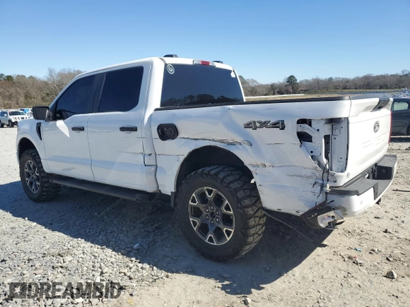 2024 Ford F-150 STX with VIN 1FTFW2L59RKE14875, listed as a Copart auction lot 46868435 with 7,777 mi miles and Salvage Title. Bid and sale history available at carsss.com. Image 2.