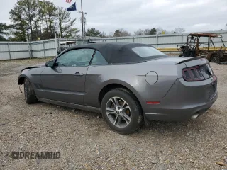 2014 Ford Mustang V6 with VIN 1ZVBP8EM1E5205591, listed as a Copart auction lot 87400314 with 102,002 mi miles and Salvage Title. Bid and sale history available at carsss.com. Image 2.