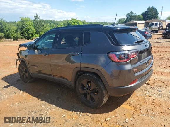 2021 Jeep Compass Altitude with VIN 3C4NJCBB5MT571365, listed as a Copart auction lot 56842455 with 82,118 mi miles and Salvage title. Bid and sale history available at DreamBid. Image 2.
