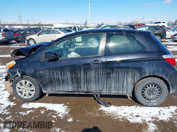 2012 Toyota Yaris L with VIN JTDJTUD33CD520102, listed as a IAAI auction lot 41621530 with 133,144 mi miles. Bid and sale history available at carsss.com. Image 15.