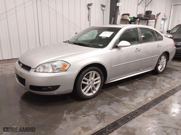2013 Chevrolet Impala LTZ with VIN 2G1WC5E37D1241848, listed as a IAAI auction lot 41863719 with 167,482 mi miles. Bid and sale history available at carsss.com. Image 17.