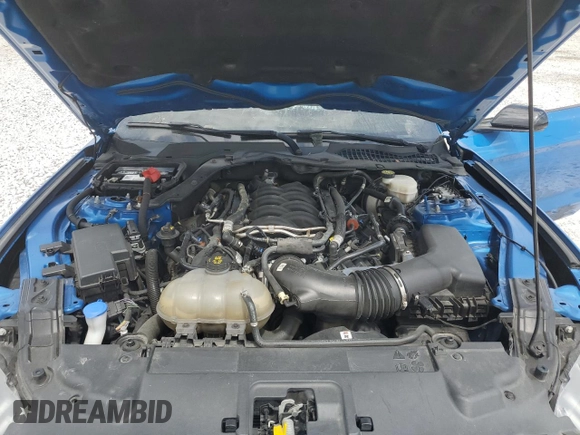 2021 Ford Mustang GT with VIN 1FA6P8CF5M5111288, listed as a Copart auction lot 54486265 with Not provided miles and Salvage title. Bid and sale history available at DreamBid. Image 11.