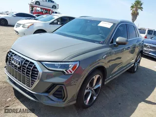 2020 Audi Q3 S line Premium Plus with VIN WA1EECF39L1060779, listed as a IAAI auction lot 41985997 with 46,422 mi miles. Bid and sale history available at carsss.com. Image 17.