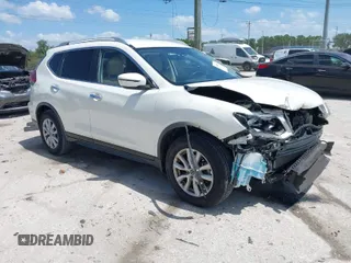 2018 Nissan Rogue SV with VIN JN8AT2MT4JW491798, listed as a IAAI auction lot 41952361 with 54,995 mi miles and . Bid and sale history available at carsss.com. Image 1.