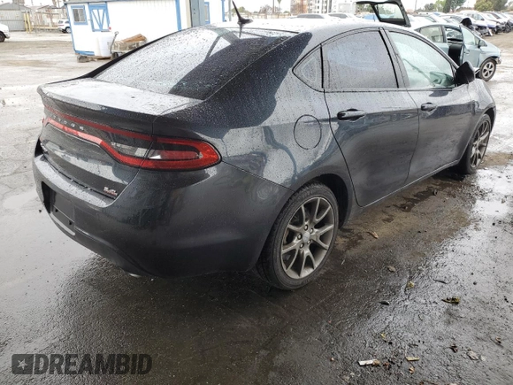 2014 Dodge Dart SXT with VIN 1C3CDFBB7ED697450, listed as a Copart auction lot 48755545 with 90,228 mi miles and Salvage Title. Bid and sale history available at carsss.com. Image 3.
