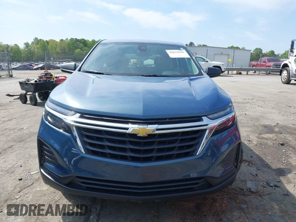 2024 Chevrolet Equinox LS with VIN 3GNAXHEG9RL361156, listed as a IAAI auction lot 42031918 with 10,957 mi miles and . Bid and sale history available at DreamBid. Image 12.
