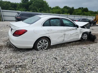 2019 Mercedes-Benz C 300 with VIN 55SWF8EB7KU309453, listed as a Copart auction lot 60750895 with Not provided miles and Salvage title. Bid and sale history available at DreamBid. Image 3.