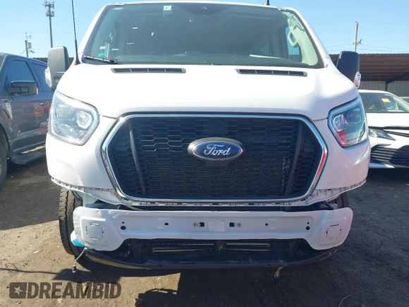 2023 Ford Transit Passenger XL with VIN 1FBAX2YG2PKB09012, listed as a IAAI auction lot 41814263 with 50,901 mi miles. Bid and sale history available at carsss.com. Image 6.