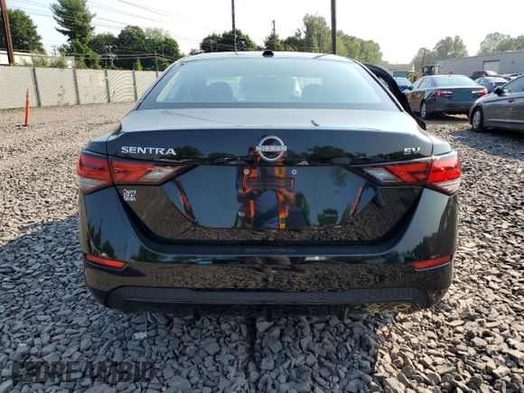 2024 Nissan Sentra SV with VIN 3N1AB8CV5RY203640, listed as a Copart auction lot 65335724 with 6,060 mi miles and Salvage Title. Bid and sale history available at DreamBid. Image 6.