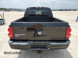 2007 Dodge Dakota SLT with VIN 1D7HW48K97S129325, listed as a Copart auction lot 55304415 with 125,506 mi miles and Clean Title. Bid and sale history available at carsss.com. Image 6.