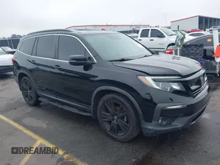 2021 Honda Pilot Special Edition with VIN 5FNYF5H24MB032073, listed as a IAAI auction lot 41469979 with 94,447 mi miles and . Bid and sale history available at carsss.com. Image 1.
