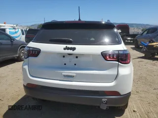 2021 Jeep Compass Latitude with VIN 3C4NJCBB5MT555862, listed as a Copart auction lot 56327265 with 74,842 mi miles and Salvage title. Bid and sale history available at DreamBid. Image 6.