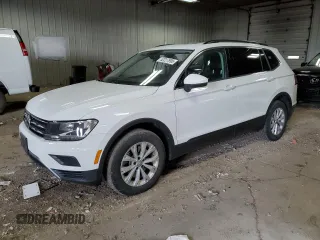 2019 Volkswagen Tiguan SE with VIN 3VV2B7AX7KM030489, listed as a Copart auction lot 52227895 with 58,446 mi miles and Salvage Title. Bid and sale history available at DreamBid. Image 1.