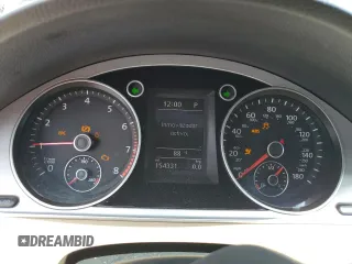 2014 Volkswagen CC Sport with VIN WVWBP7ANXEE506260, listed as a Copart auction lot 54690045 with 154,331 mi miles and Salvage Title. Bid and sale history available at carsss.com. Image 12.