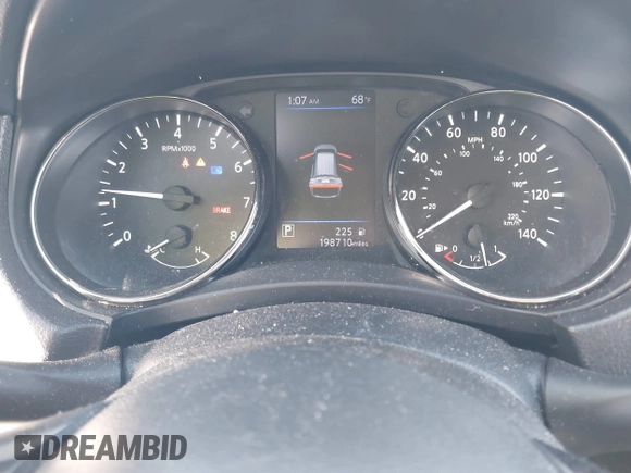 2019 Nissan Rogue SV with VIN KNMAT2MV4KP548848, listed as a IAAI auction lot 41802238 with 198,710 mi miles and . Bid and sale history available at DreamBid. Image 7.