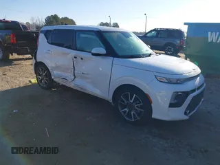 2021 Kia Soul GT-Line with VIN KNDJ63AU8M7736994, listed as a IAAI auction lot 41150104 with 19,025 mi miles and . Bid and sale history available at DreamBid. Image 1.