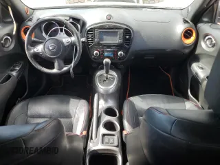 2015 Nissan Juke S with VIN JN8AF5MV8FT551634, listed as a Copart auction lot 48998085 with 64,437 mi miles and Salvage Title. Bid and sale history available at DreamBid. Image 8.