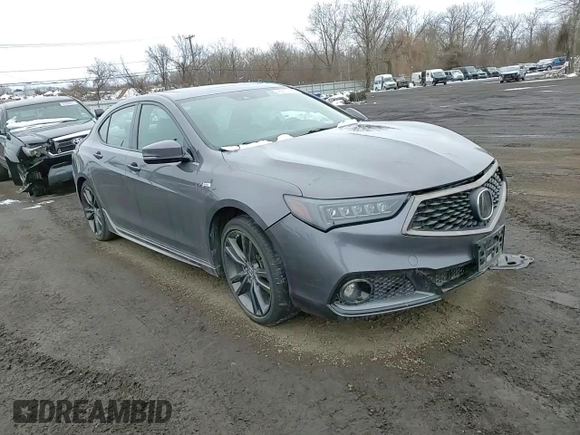 2020 Acura TLX w/A-Spec Pkg with VIN 19UUB3F6XLA002864, listed as a Copart auction lot 45631205 with 59,013 mi miles and Salvage Title. Bid and sale history available at carsss.com. Image 11.