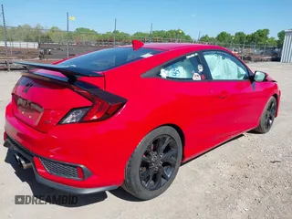 2018 Honda Civic Si Coupe with VIN 2HGFC3A59JH752808, listed as a IAAI auction lot 42018770 with 83,451 mi miles. Bid and sale history available at carsss.com. Image 4.