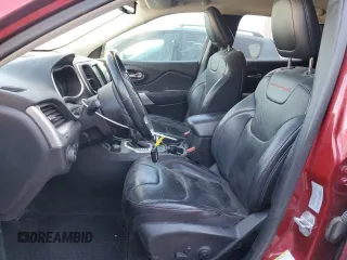 2017 Jeep Cherokee Trailhawk L Plus with VIN 1C4PJMBS6HD237128, listed as a Copart auction lot 44064115 with 105,897 mi miles and Salvage Title. Bid and sale history available at carsss.com. Image 7.