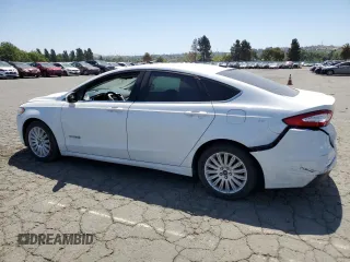 2014 Ford Fusion SE Hybrid with VIN 3FA6P0LU5ER104422, listed as a Copart auction lot 58584425 with 166,419 mi miles and Salvage title. Bid and sale history available at DreamBid. Image 2.