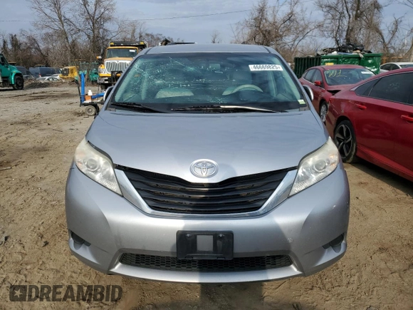 2012 Toyota Sienna LE AAS with VIN 5TDKK3DC7CS211660, listed as a Copart auction lot 46669825 with 187,318 mi miles and Salvage Title. Bid and sale history available at carsss.com. Image 5.