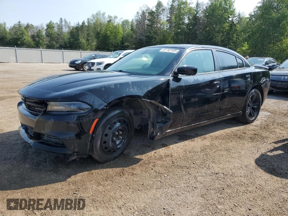 2019 Dodge Charger SXT with VIN 2C3CDXBG2KH509966, listed as a Copart auction lot 61742105 with 96,632 mi miles and Salvage title. Bid and sale history available at DreamBid. Image 1.