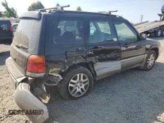 1998 Subaru Forester S with VIN JF1SF655XWH757292, listed as a Copart auction lot 65753054 with 231,877 mi miles and Salvage Title. Bid and sale history available at carsss.com. Image 3.