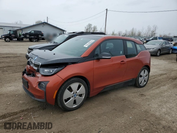 2015 BMW i3 z VIN WBY1Z4C56FV278503, wystawiony jako Copart lot #51533125 z przebiegiem 31 261 mil mil oraz Szkoda całkowita • Salvage title. Historia ofert i sprzedaży dostępna na DreamBid. Obrazek 1.