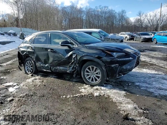 2021 Lexus NX with VIN JTJDARDZ4M2253115, listed as a Copart auction lot 45311665 with 53,574 mi miles and Salvage Title. Bid and sale history available at carsss.com. Image 11.