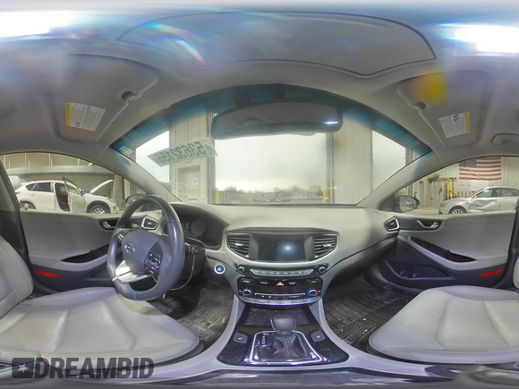 2017 Hyundai Ioniq Limited with VIN KMHC85LC7HU020819, listed as a Copart auction lot 53632155 with 72,404 mi miles and Clean Title. Bid and sale history available at DreamBid. Image 15.