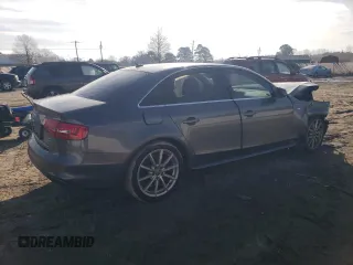 2014 Audi A4 Premium Plus with VIN WAUFFAFL8EN013053, listed as a Copart auction lot 86476864 with 0 mi miles and Salvage Title. Bid and sale history available at carsss.com. Image 3.
